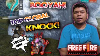 PARAH! DUO RANKED TOP GLOBAL KNOCK TAPI AKHIR NYA BOOYAH - GARENA FREE FIRE