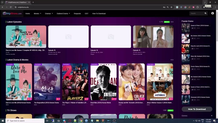 Downloading The Latest Ongoing Korean Dramas And Movies