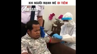 Khi Người Mạnh Mẽ Đi Tiêm