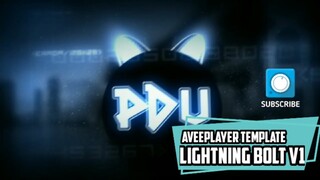 Avee Player Template |Lighting Bolt V1 Visualizer