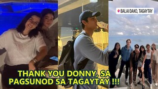 WOW! MOMMY KAT NATUWA KAY DONNY SA PAGSUNOD NITO SA TAGAYTAY PARA MAKASAMA ANG TEAM BELLE MARIANO