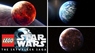 LEGO Star Wars: The Skywalker Saga - HUB Worlds, Lightsaber Combat And Force Abilities Detailed!