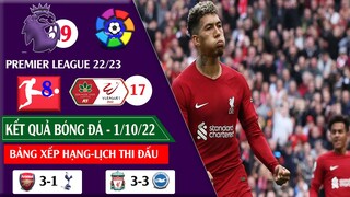 KẾT QUẢ BÓNG ĐÁ HÔM NAY NGOẠI HẠNG ANH VÒNG 9, LALIGA 22/23 VÒNG 7, VIÊT NAM VÒNG 17