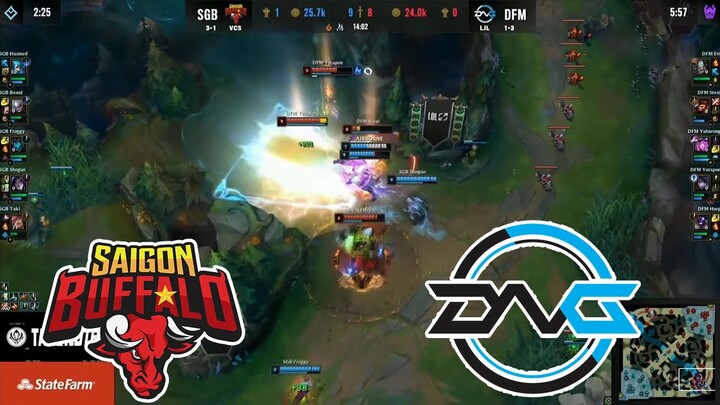 Pha combat trong mơ của SGB với nhân tố chính xuất thần Taki | SGB vs DFM MSI 2022