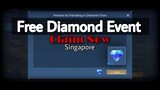 CLAIM FREE DIAMONDS FROM SINGAPORE EVENT  || MLBB NEW WEB EVENT || Mobile Legends: Bang Bang