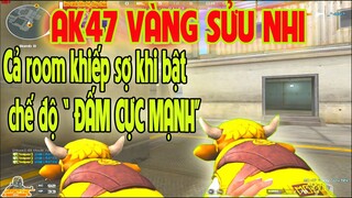 ❤️[AK47 VÀNG SỬU NHI] Cả room khiếp sợ khi bật chế độ đấm cực mạnh ❤️ SHADY