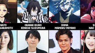 VOICE ACTORS OF DEMON SLAYER CHARACTERS