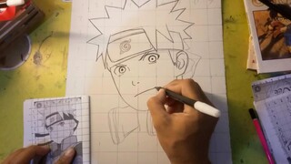 menggambar anime Naruto