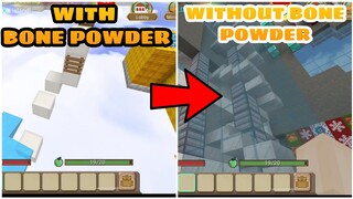 WHY I'M ALWAYS HOLDING BONE POWDER?- REAL REASON- SKYBLOCK BLOCKMAN GO