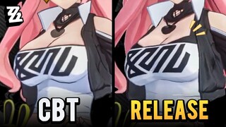 ZZZ CBT VS Released Appearance | Zenless Zone Zero