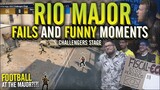 BEST FAILS & FUNNY MOMENTS of IEM RIO 2022 MAJOR CHALLENGERS STAGE