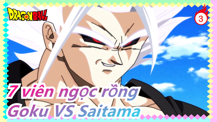 [Cuộc chiến trong Animes M1]7 viên ngọc rồng Siêu Goku VS OPM Saitama! Hắc Goku đến đây!_3
