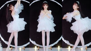 冬日里会发光的白色妹妹！4K直拍