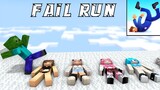 Monster School FAIL RUN CHALLENGE - Minecraft แอนิเมชั่น