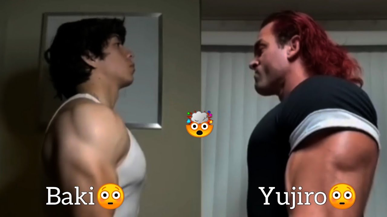 BAKI AND YUJIRO HANMA REAL LIFE ???? #animeedit #animevideostiktok #ba