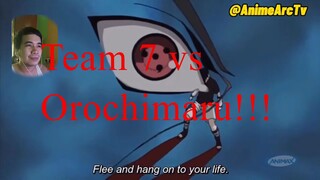 Naruto Fight Team 7 vs Orochimaru