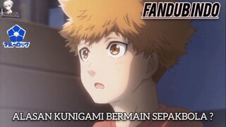 [ Fandub Indonesia ] Alasan Kunigami bermain Sepakbola? | Blue Lock