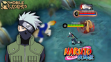 Hayabusa as Kakashi Skin Naruto X Mlbb - Mobile Legends