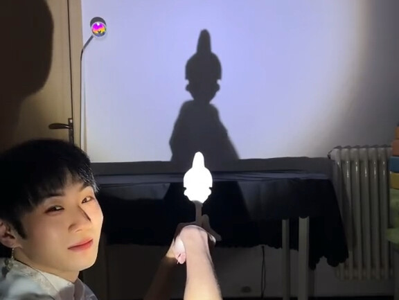 Does the hand shadow Jigong look like him?｜GDK