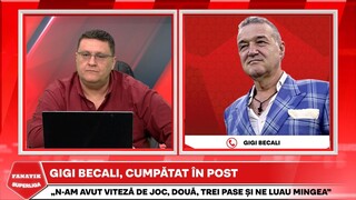 “CE E AIA MILA LA FOTBAL! ” Gigi Becali L-A DISTRUS pe Radaslavescu IN DIRECT