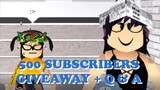 [ ENDED ‼️ ] QnA + 50k Giveaway || 500 Subs Special