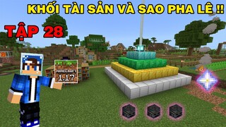 Tập 28 | SINH TỒN MINECRAFT PE 1.17 | Đánh Wither Để Làm Đèn Hiệu Và Máy Câu Cá..!!