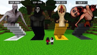 จู่ๆ!? มีบ้านลับ SCP 4ตัวสุดหลอน บ้านไหนจะโหดที่สุด!? - (Minecraft พากย์ไทย)