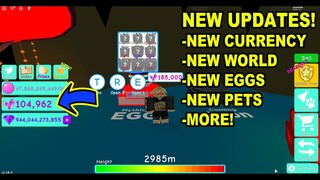 BUBBLE GUM SIMULATOR BIG CHANGES! NEW UPDATES!