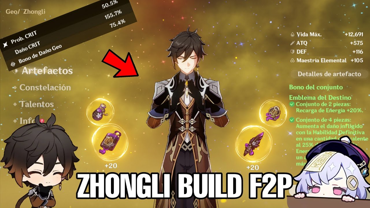 Zhongli build – Genshin Impact