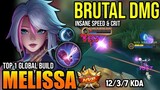 MELISSA BEST BUILD 2022 | BUILD TOP 1 GLOBAL MELISSA GAMEPLAY | MOBILE LEGENDS✓