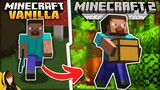 Turning MINECRAFT into "MINECRAFT 2" with TONS OF MODS?!?