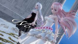 1208【MMD】ไม่มีชื่อ【Tda Elegant Haku Luka】