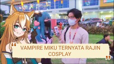 BEGAL COSPLAYER #5 - VAMPIRE MIKU at Green Pramuka Square #JPOPENT #bestofbest