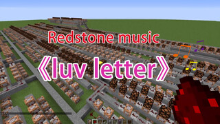 [Chơi Nhạc Bằng Minecraft] "Luv Letter" (Hòa Tấu)