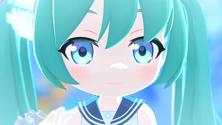 Sekolah akan segera dimulai, kesedihanku terbuat dari air QAQ ||. Azure Files MMD☆ba gaya Hatsune Mi