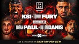 Watch KSI vs. Tommy Fury & Logan Paul vs. Dillon Danis LIVE on In Description