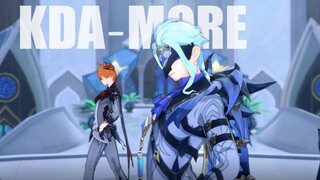 【原神MMD】提瓦特男团的KDA-More：博士/多托雷-艾尔海森-卡维-达达利亚