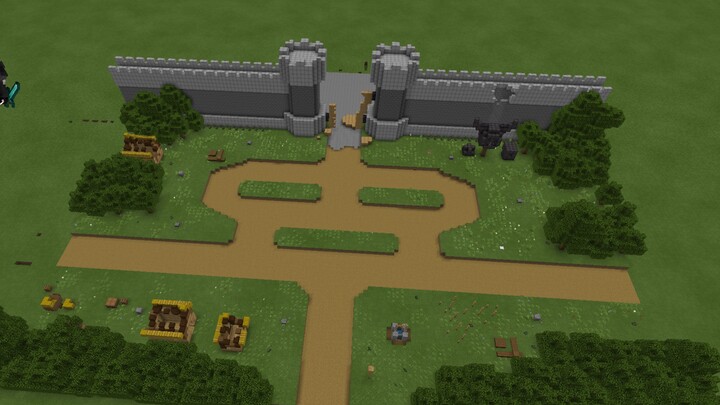 [Minecraft/GMV] Tái hiện ải thứ 6 của Kingdom Rush-Trận chiến lâu đài