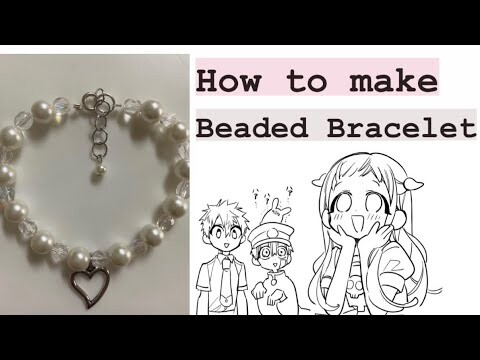How to make a Beaded Bracelet | trendy jewelry | fairy jewelry | step by step