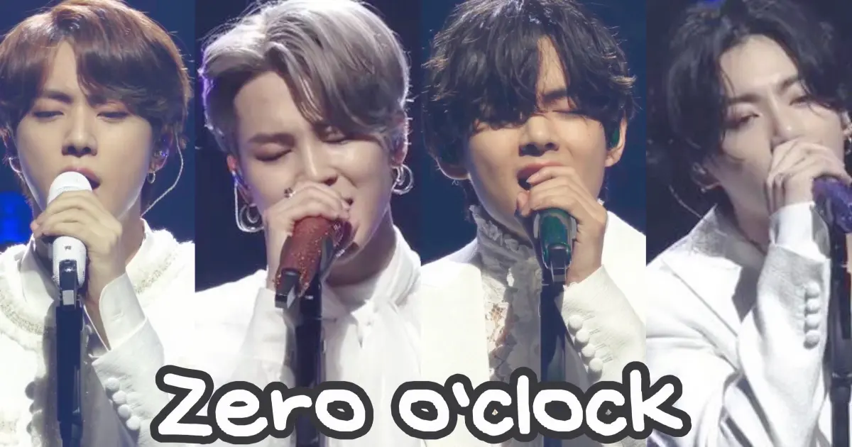 BTS Zero o'Clock. Bts zero