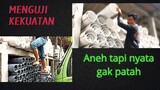 WALAUPUN DI INJAK TAPI GAK PATAH || UJI KEKUATAN PIPA PVC SAMBIL REVIEW PIPA PVC RUCIKA