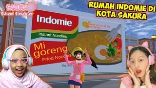 Reaksi Nafisa Fidela & Fanny Tjandra ADA RUMAH INDOMIE DI KOTA SAKURA | Sakura School Simulator