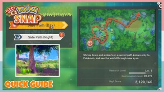 How To Unlock The Florio Secret Side Route *Day & Night* | New Pokemon Snap - Quick Guide