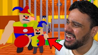 ESCAPE DA PRISÃO DE RONY E SUA FAMILIA NO ROBLOX!