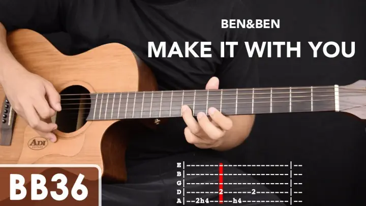Make it With You - Ben&Ben (Bread) Guitar Tutorial