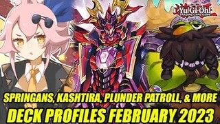 Springans, Kashtira, Plunder Patroll, & More! Yu-Gi-Oh! Deck Profiles February 2023