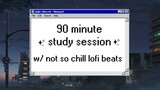 speedrunning an assignment  but it is a ✨ world record✨ // not so chill lofi/piano music playlist