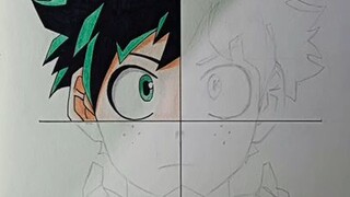 Deku in 4 drawing styles 🔥🔥💯💯✏️✏️