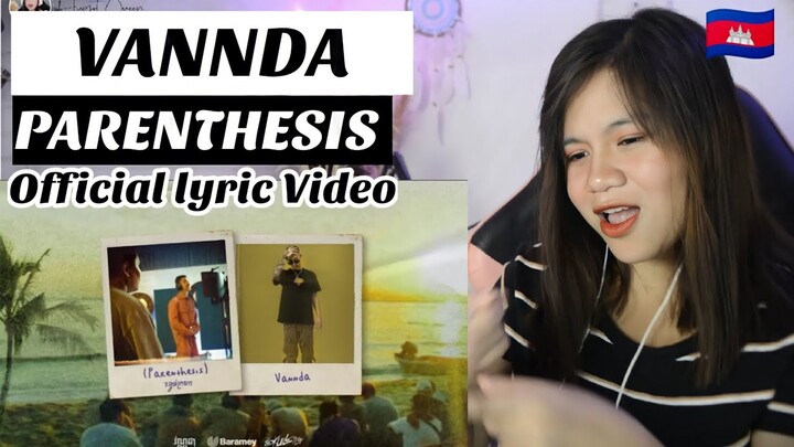 VANNDA - PARENTHESIS (OFFICIAL LYRIC VIDEO) II FILIPINA REAKSI
