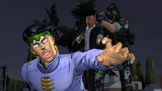 [MMD]Araki kalahkan Rohan karena sebuah buku|<JoJo>